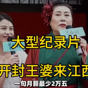 大型纪录片《开封王婆来江西》
