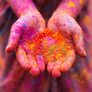 Radha’s Crimson Smile