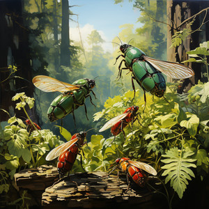 Salto De La Langosta Y Danza Del Desierto