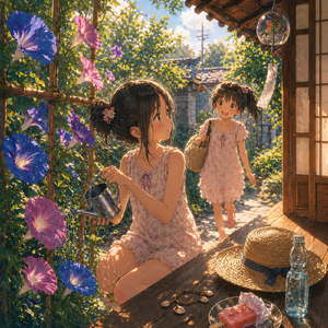 あさがおが咲く頃に