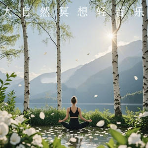 冥想曲融合流水鸟鸣声