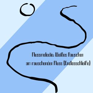 Schneeflockentraum: Weißes Rauschen in der Winterlandschaft (Endlosschleife)