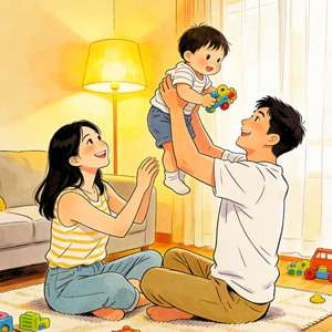 爸爸妈妈你们都辛苦了