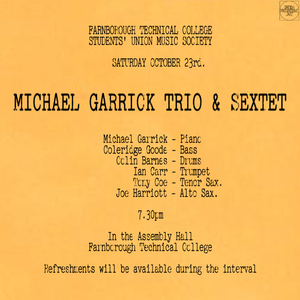 Promises (Live at Farnborough Technical College,1965) [feat. Joe Harriott, Ian Carr & Tony Coe]