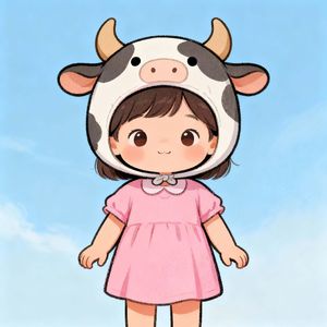 慕慕吃饭赛小牛