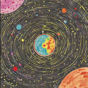 用快乐绘制的星河