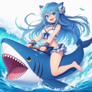 鲨鱼少女