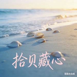 潮落拾贝