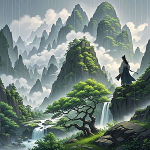 大山深处的思念