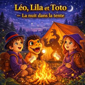 Léo, Lila et Toto – La nuit dans la tente | conte pour enfants
