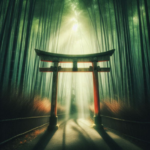 聖なる鳥居のささやき
