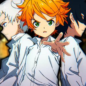 Emma, Ray y Norman Rap. Yakusoku No Neverland