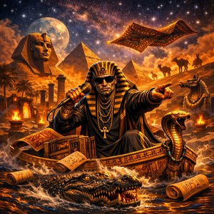 Reverberations of the Glitch Pharaoh