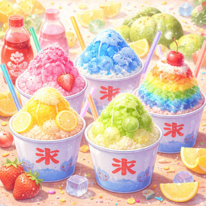 かき氷なに味が好き？