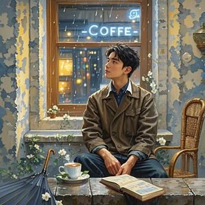 窗沿雨记-陆晨曦