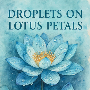 Droplets on Lotus Petals