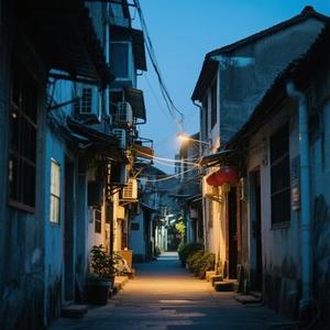 巷口晚风