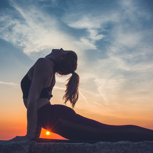 Meditation by the Soothing Flames