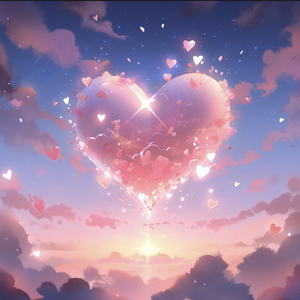 夏日晴朗的夜晚