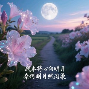 我借月光写下你