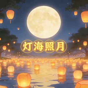 灯海照月