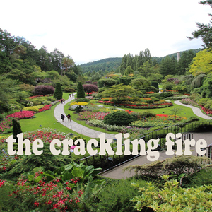 The crackling fire