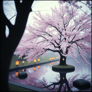 枯山水の静寂（しじま）