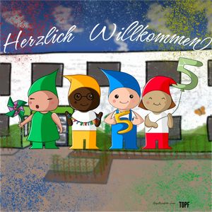 Wie schön das du da bist