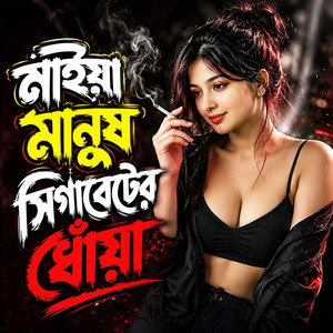 মাইয়া মানুষ সিগাবেটের ধোঁয়া