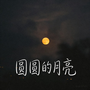 圆圆的月亮