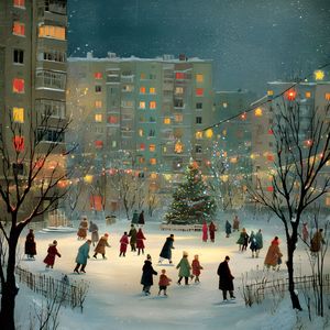 Новогодние снежинки