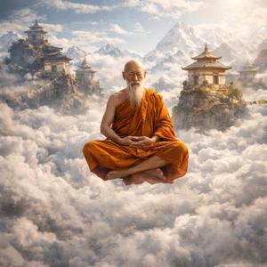 Temple Air at Midnight