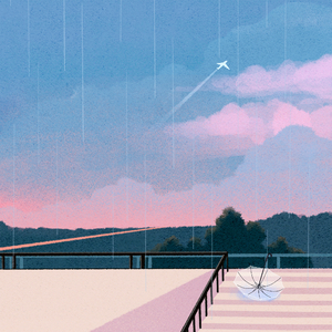 비가 와도 비행기는 뜨고