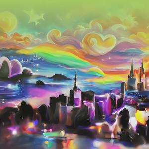 真夜中の首都高速ドライブでおしゃれなCITYPOPなHIGHT WAY