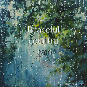 Calm summer rain