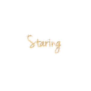 Staring