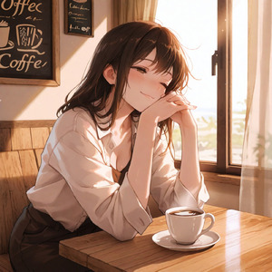 Peaceful Lofi Sax in a Study Room – 528Hz