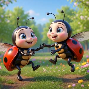 Две калинки като балеринки