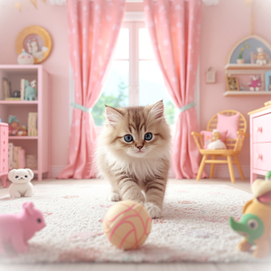 Kitten’s Playtime