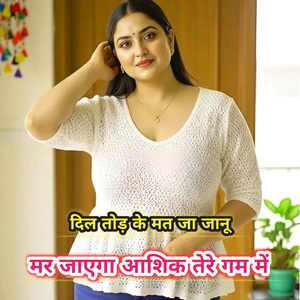 Dil tod ke mat ja jaanu Mar jaayega aashiq tere gham mein
