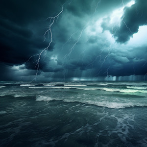 Binaural Coastal Meditation: Thunder Harmony