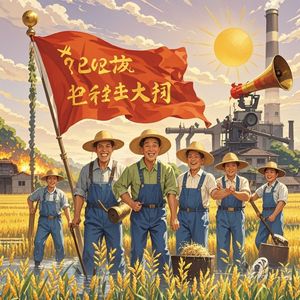 红心向党的父辈-仰掌云