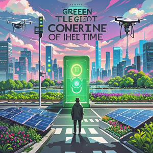 时光转角的绿光