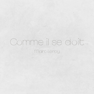 Comme il se doit