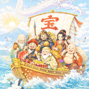 七福神と共に