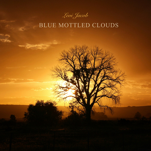Blue mottled clouds