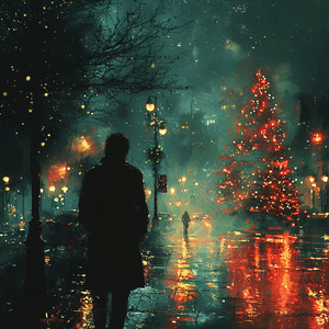 Nightfall on the Mountain