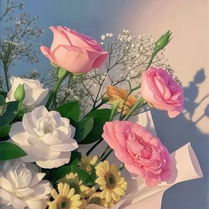 《烛光玫瑰下的温柔时光》