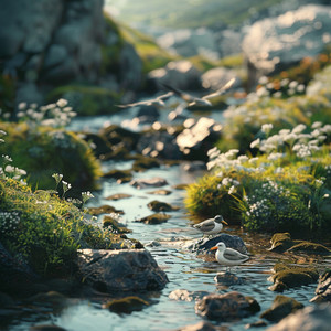 Feathered Calm for Playful Spirits