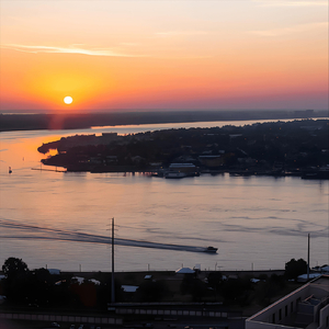 Sunrise Over the West Bank